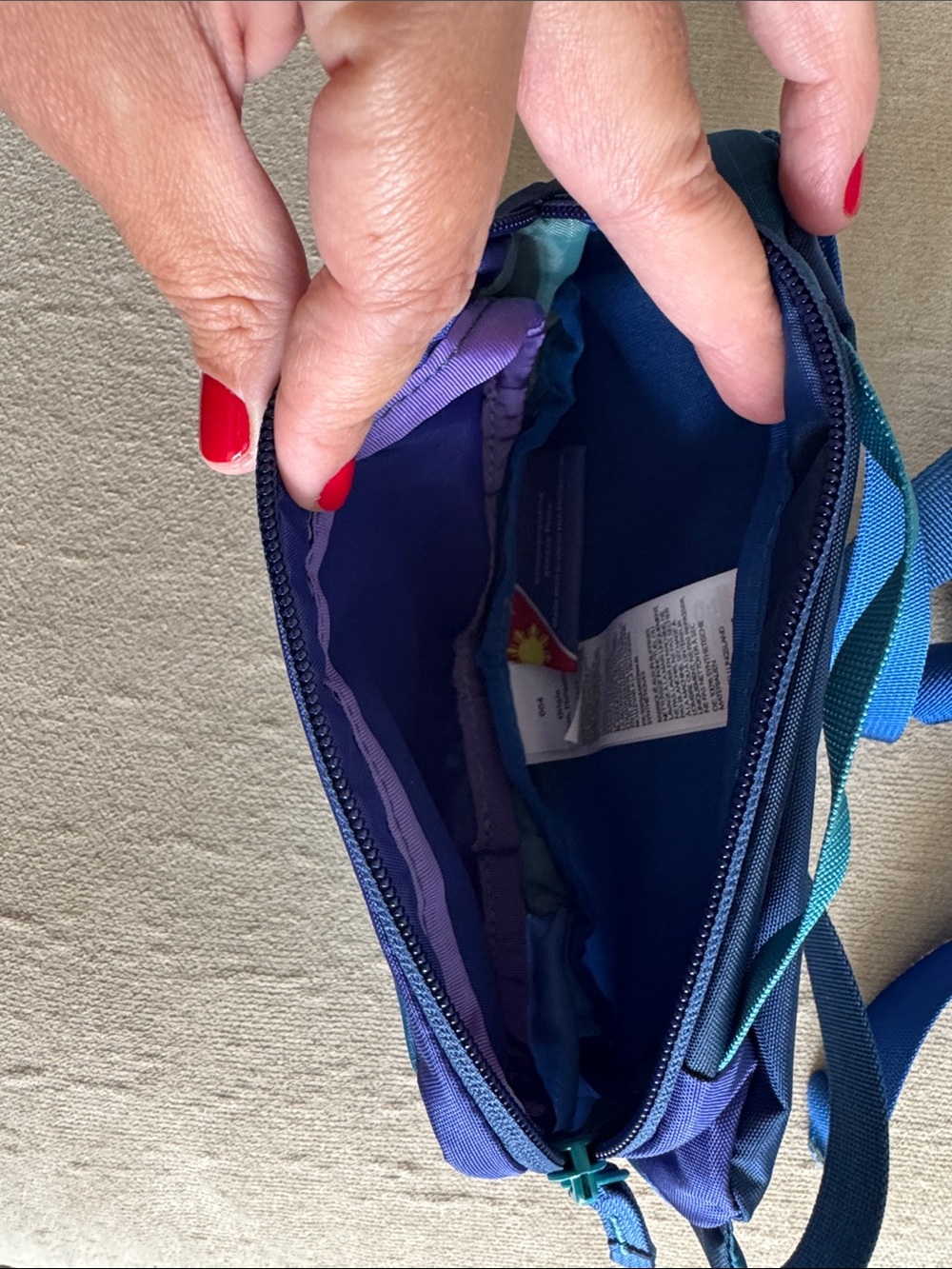 NWOT Cotopaxi Kapai Hip Pack, Cool Blues - Picture 3 of 3